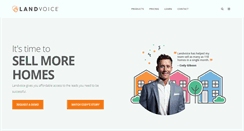 Desktop Screenshot of landvoice.com